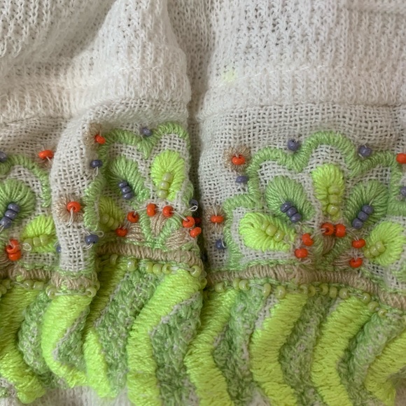 Free People Women’s Ivory Strapless crop top - Picture 7 of 7